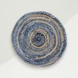 Eclectic Jute Rug Blue Jute