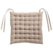 Chairpad 36 Dots Zea Recycled Naturel 38 X 38 X 3 cm Set of 5