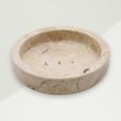 Modern Soap Dish Cream Marble 12x11