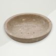 Modern Soap Dish Cream Marble 11.5x11.4