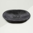 Modern Soap Dish Black Marble 12x8