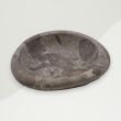Modern Soap Dish Brown Petrified Wood 12x11