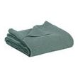 Throw Stonewashed Maia Vert De Gris 140 X 200