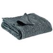 Throw Stonewashed Tana Cendre 140 X 200