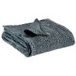 Throw Stonewashed Tana Cendre 140 X 200