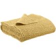 Stonewashed Tana plaid Gold 140 X 200