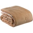 Throw W/Knotted Tassels Elise Camel 140 X 200