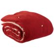 Throw W/Knotted Tassels Elise Groseille 140 X 200