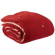 Throw W/Knotted Tassels Elise Groseille 140 X 200
