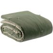 Throw W/Knotted Tassels Elise Verveine 140 X 200
