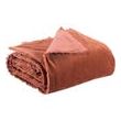 Fara plain plaid Sienne 135 X 200