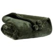 Throw Tender Pompoms Fougere 130 X 170