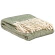 Throw Isabel Vert De Gris 130 X 160