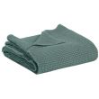 Throw Recycled Maia Vert De Gris 140 X 200
