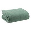 Recycled Throw Titou Vert De Gris 140 X 200