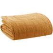 Titou recycled plaid Havane 140 X 200