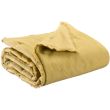 Laly plain plaid Gold 135 X 200