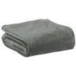 Recycled Throw Theo Gris 130 X 160