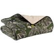 Zazu Chambray Quilt Olive 85 X 200