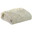 Throw Jane Mottled Olive 130 X 160