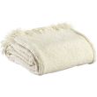 Jane plain plaid Neige 130 X 160