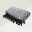 Eclectic Throw Blanket Black