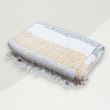 Eclectic Throw Blanket White