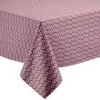Table Cloth Pompei With Coating Orchidee 170 X 170