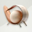 Modern Table Lamp Brown Wood