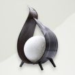 Modern Table Lamp Black Wood