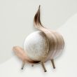 Modern Table Lamp Brown Wood