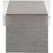 Table Runner Manoka Platine 45 X 150