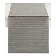 Table Runner Manoka Platine 45 X 150