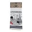 Printed Honeycomb Towel  Chats Coeur Blanc 50 X 70 Set of 4