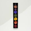 Eclectic Banner Black Chakra Viscose 183x34